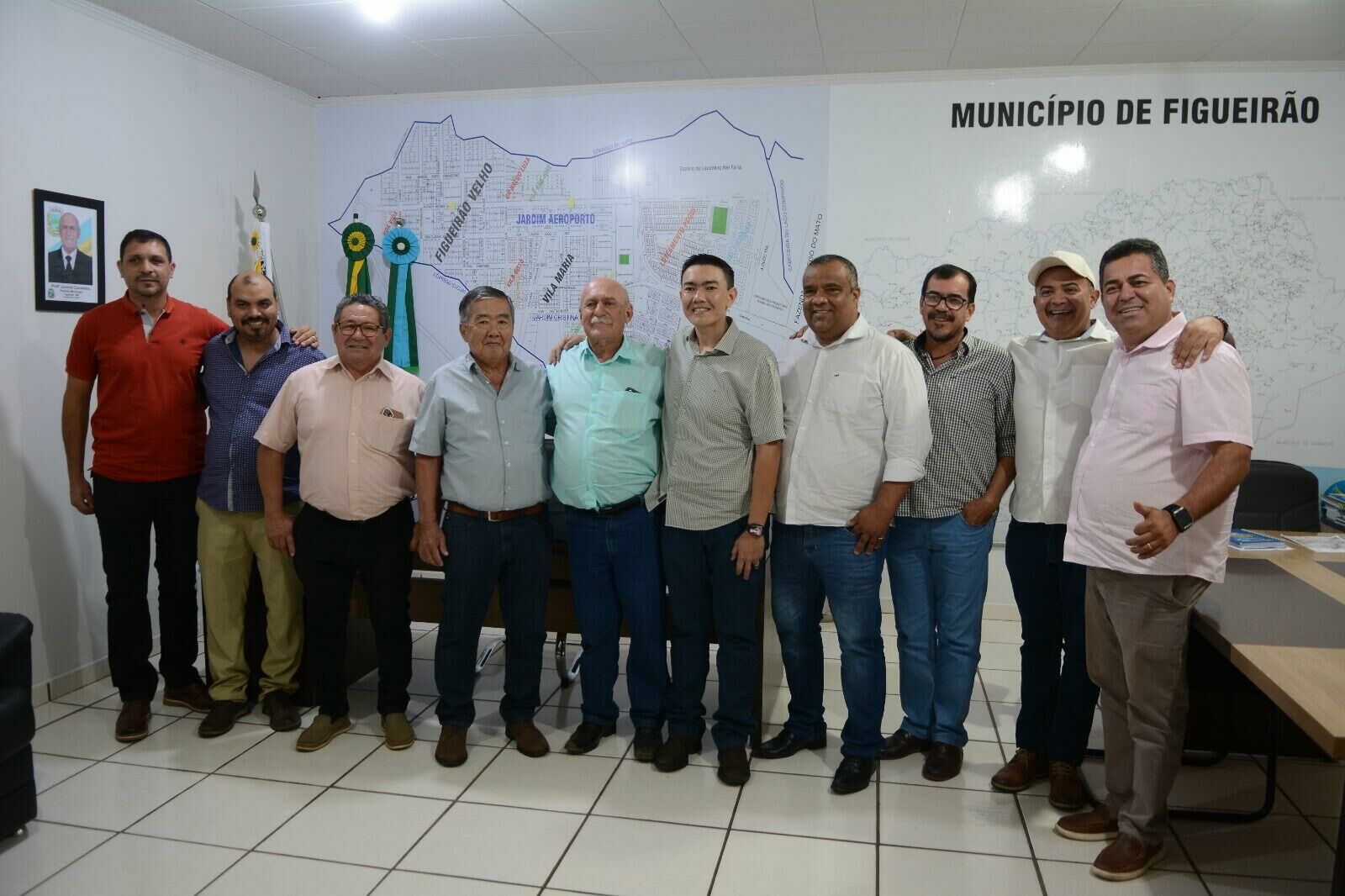 Imagem de compartilhamento para o artigo Em Figueirão, Juvenal Consolaro recebe prefeitos de Rio Negro e Corguinho e reforça parcerias para o desenvolvimento da MS Todo dia